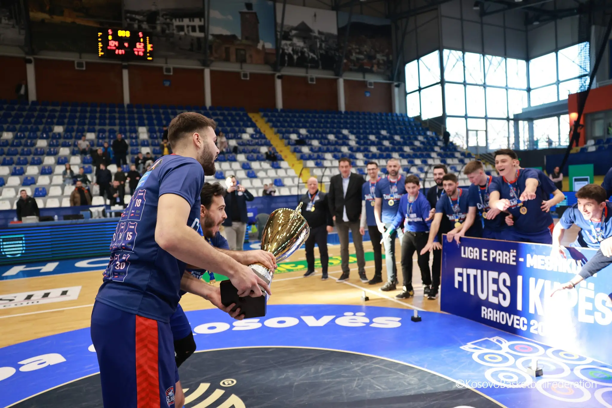 Pamje nga ndeshja finale Bora - New Basket